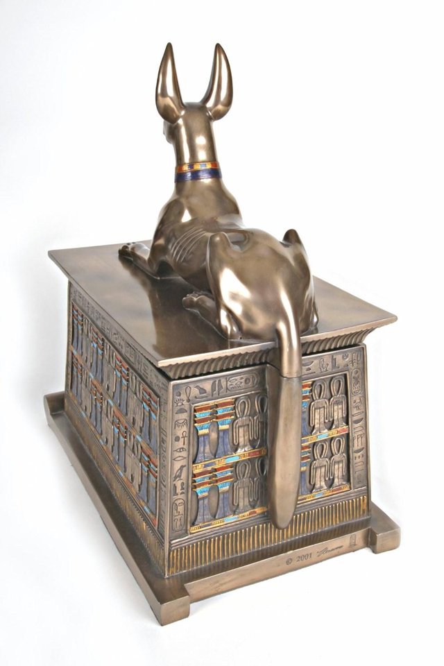 Image 4 of EGYPTIAN ANUBIS BOX