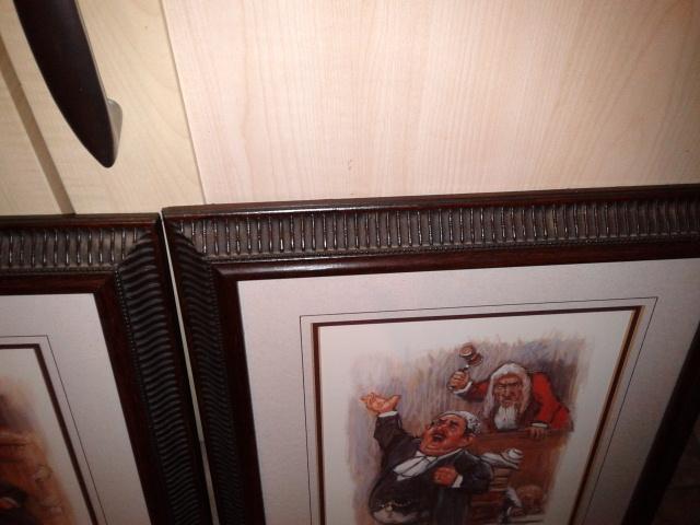 Image 2 of framed pictures of  law offices, rumpole of the bailey,,the
