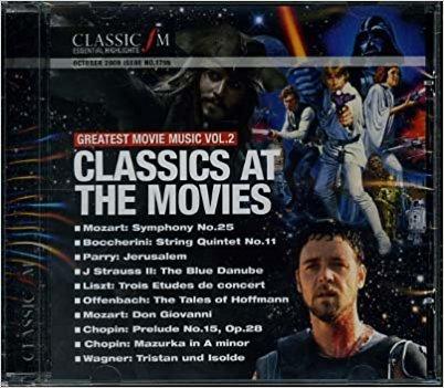 Preview of the first image of Classic FM - Classics at the Movies Vol.2 (Incl P&P).