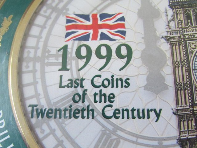 Image 2 of 1999 UNITED KINGDOM BRILLIANT UNCIRCULATED COIN COLLECTION.