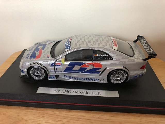 Preview of the first image of Maisto 1:18 scale D2 AMG Mercedes CLK.
