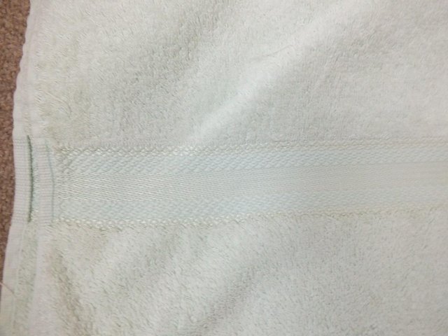 Image 2 of BHS Pale Green Bath Sheet (New)