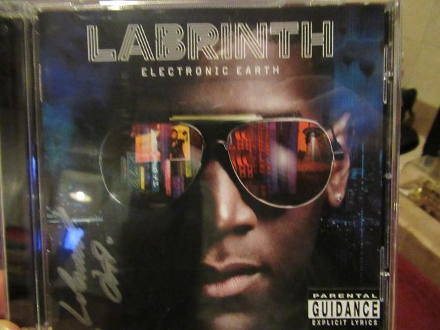 Image 2 of Labrinth Hand Signed CD Electronic Earth