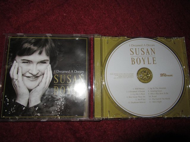 Preview of the first image of Susan Boyle Hand Signed CD.