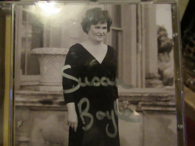 Image 2 of Susan Boyle Hand Signed CD