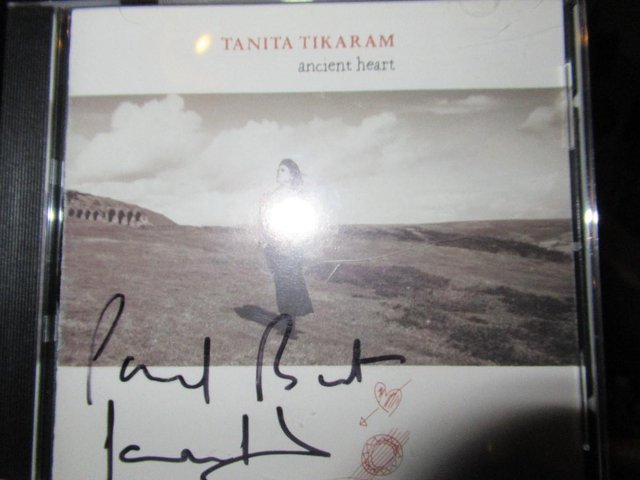 Preview of the first image of Tanita Tikaram Hand Signed CD.