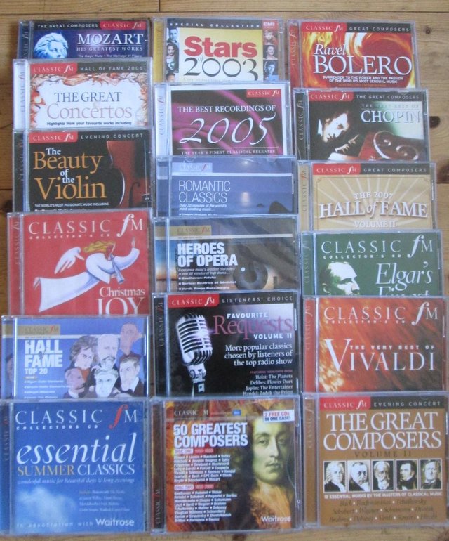 Preview of the first image of Classic FM CD,s (Incl P&P).