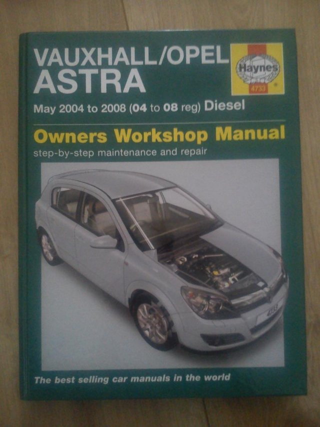 Preview of the first image of Vauxhall Astra Haynes Manual.