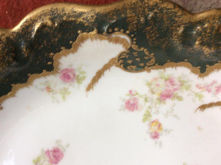 Image 2 of Limoges antique pretty oval bowl