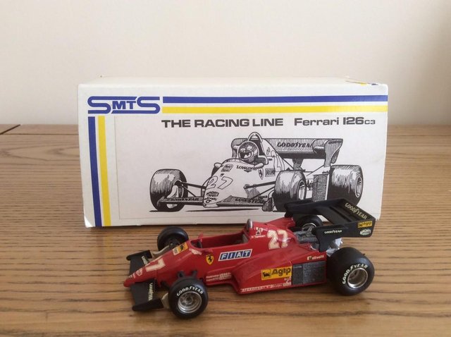 Preview of the first image of SMTS Ferrari 126C3 model No 2 (RARE).