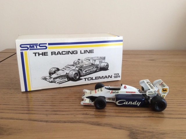 Preview of the first image of SMTS Toleman TG-184-Hart model No 3 (RARE).