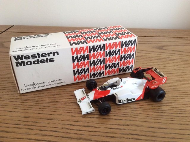 Preview of the first image of Western Model 1984 McLaren MP4/2 Tag Turbo WRK 41.