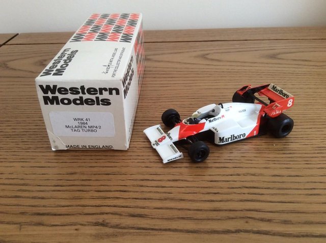 Image 3 of Western Model 1984 McLaren MP4/2 Tag Turbo WRK 41