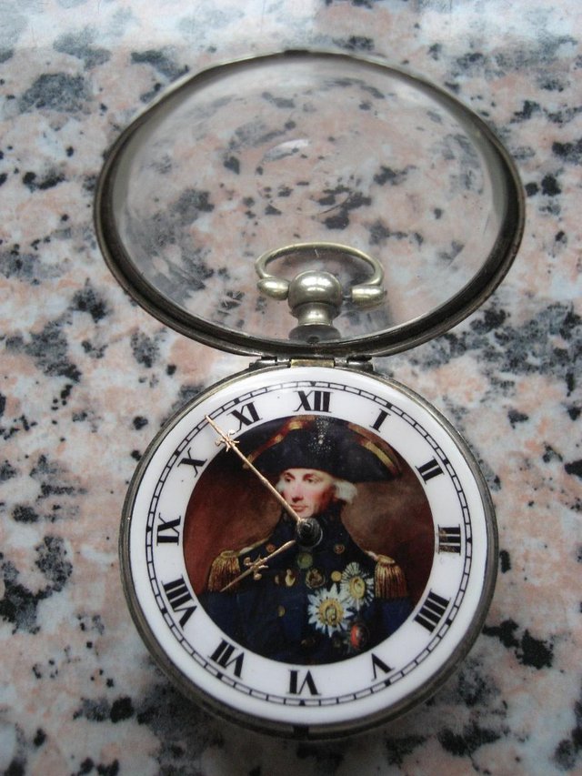 Preview of the first image of RARE VINTAGE "Lord Nelson" Pocket Watch c1803.