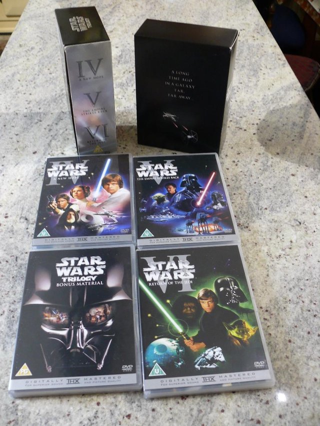 Image 3 of Star Wars Trilogy - Box Set 4 Disc Set PG rated