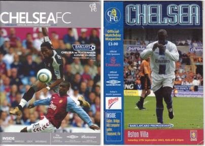 Preview of the first image of Chelsea match day programmes & magazines p&p extra.