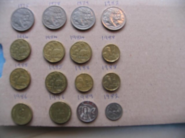 Preview of the first image of Coin Collectors Australian Coins 1970/80's.