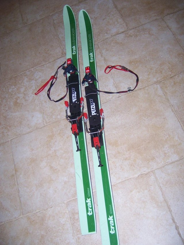 Preview of the first image of Trak NoWax Bushwacker Wilderness Skis.