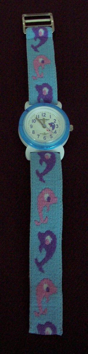Image 2 of Cute Kids Dolphin Watch With Elasticated Strap