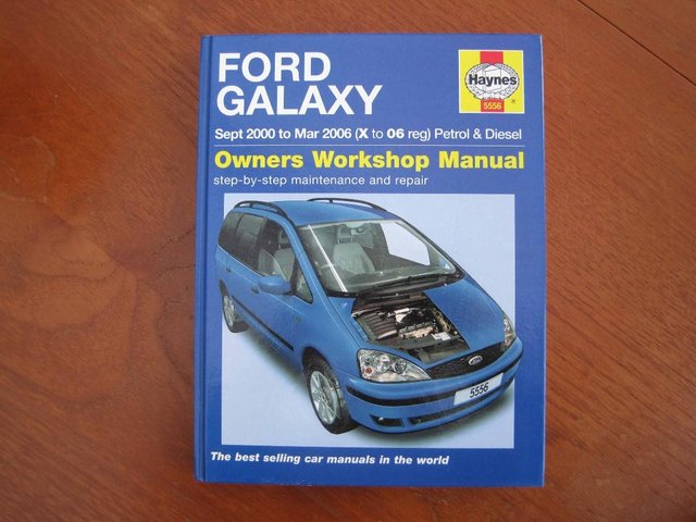 Image 2 of Haynes MANUAL MK2 ford galaxy Handbook £8