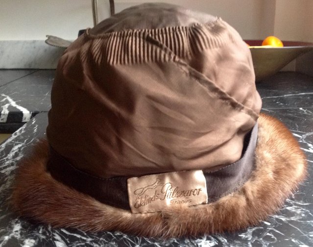 Image 2 of Saga mink real fur hat from Scandinavia