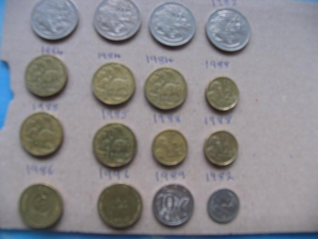 Image 2 of Coin Collectors Australian Coins 1970/80's