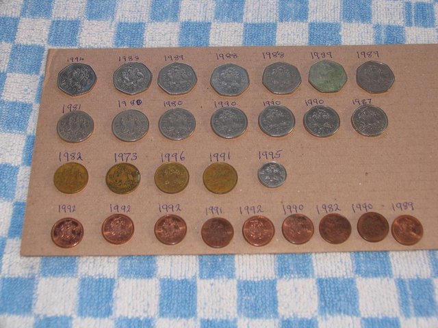 Preview of the first image of COIN COLLECTORS BARBADOS COINS 1970/80/90,s.