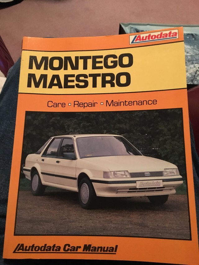 Image 2 of Autodata maintenance manual for Montego/ Maestro