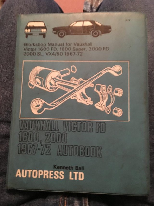 Image 2 of Autopress workshop manual for Vauxhall Victor