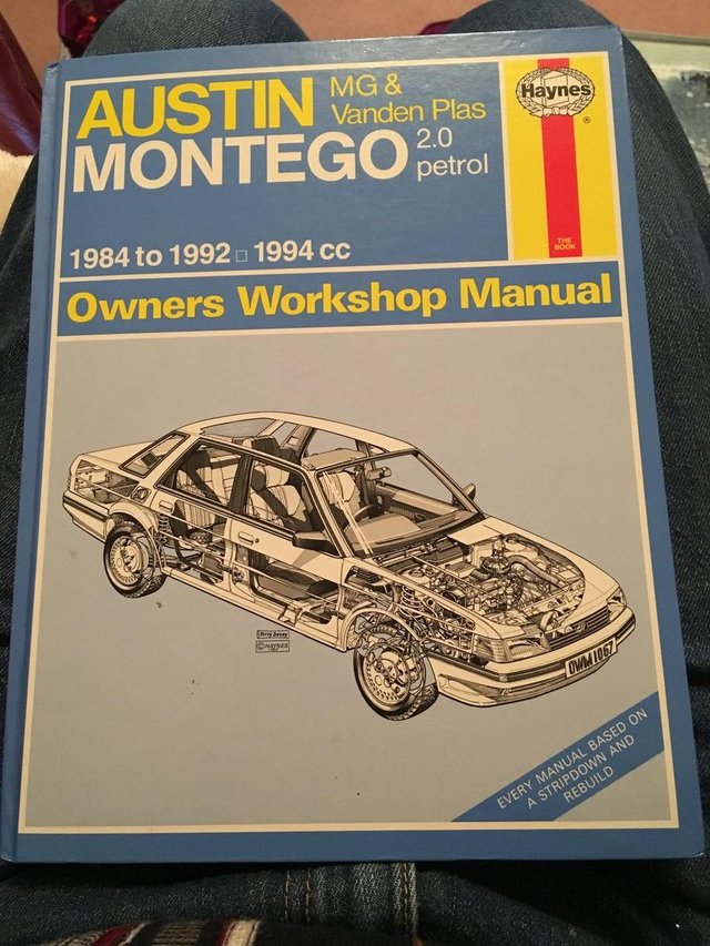 Preview of the first image of Haynes manual and handbook supplement for Austin Montego.