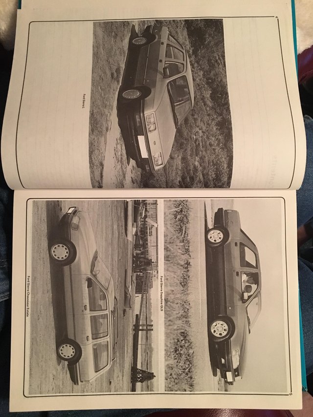 Image 2 of Haynes manual for 82-89 Ford Sierra