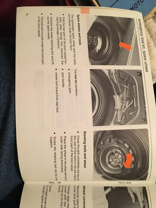 Preview of the first image of Original Volvo 440 drivers handbook.