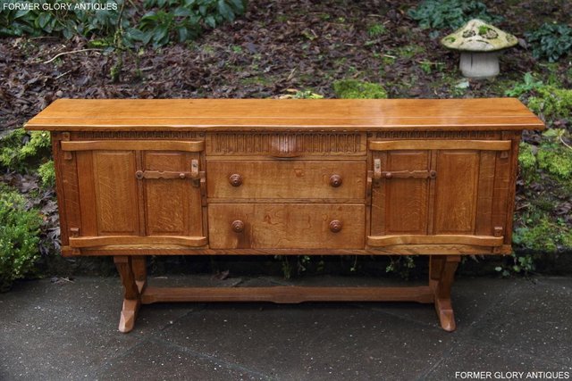 Preview of the first image of A RUPERT NIGEL GRIFFITHS SOLID OAK DRESSER BASE SIDEBOARD.