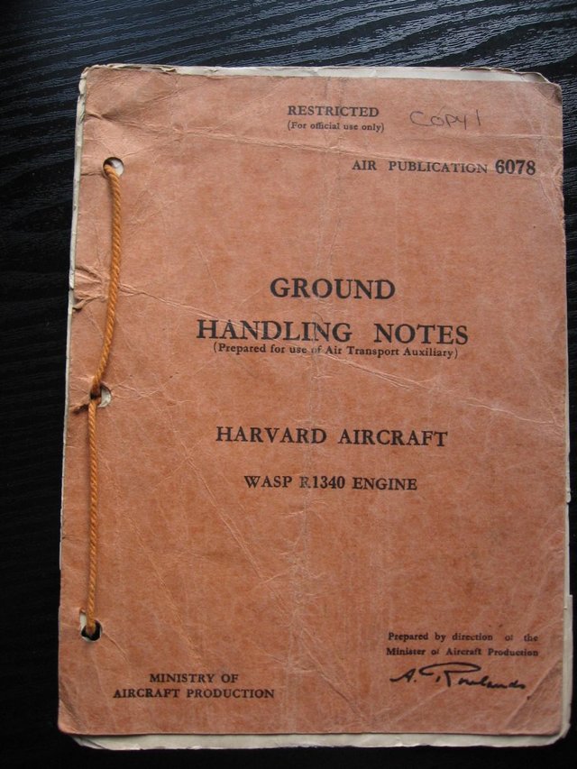 Preview of the first image of Found! N American Harvard Aircraft Publications.
