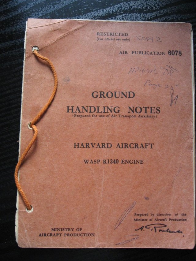 Image 2 of Found! N American Harvard Aircraft Publications