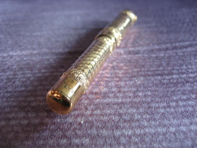 Image 7 of VINTAGE Very RARE Pattern Mabie Todd "Safety Pen" c1916