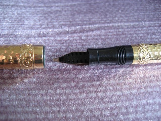 Image 8 of VINTAGE Very RARE Pattern Mabie Todd "Safety Pen" c1916