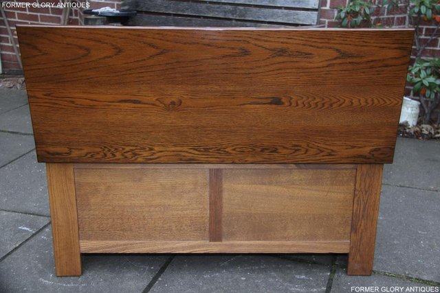 Image 13 of OLD CHARM LIGHT OAK BLANKET TOY BOX RUG CHEST COFFEE TABLE