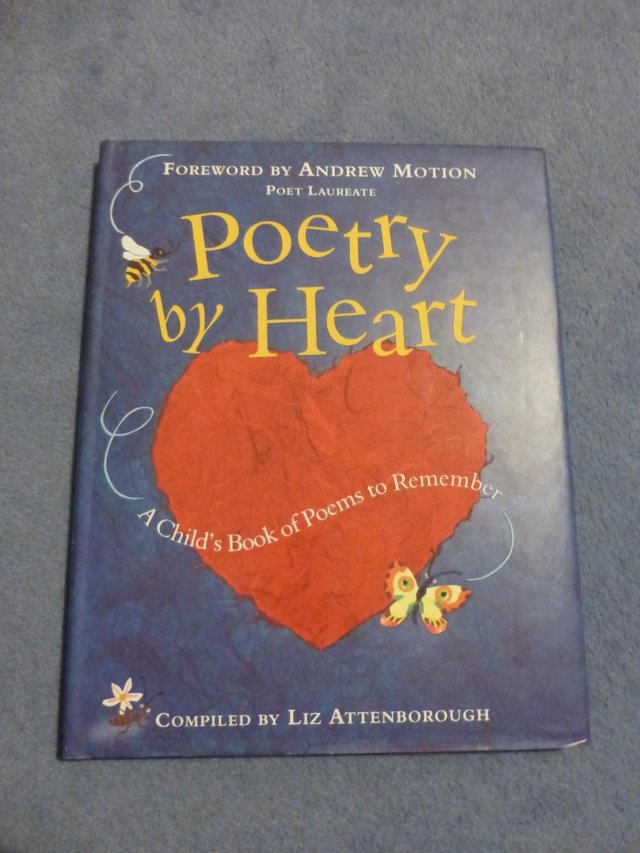 Preview of the first image of Poetry by Heart by Poet Laureate Andrew Motion.