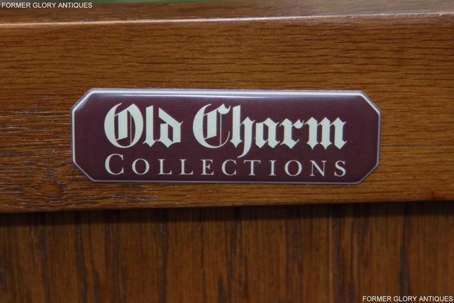 Image 6 of OLD CHARM LIGHT OAK TV DVD CD CABINET CUPBOARD STAND TABLE