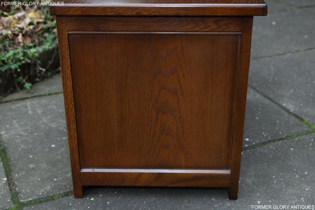 Image 11 of OLD CHARM LIGHT OAK TV DVD CD CABINET CUPBOARD STAND TABLE