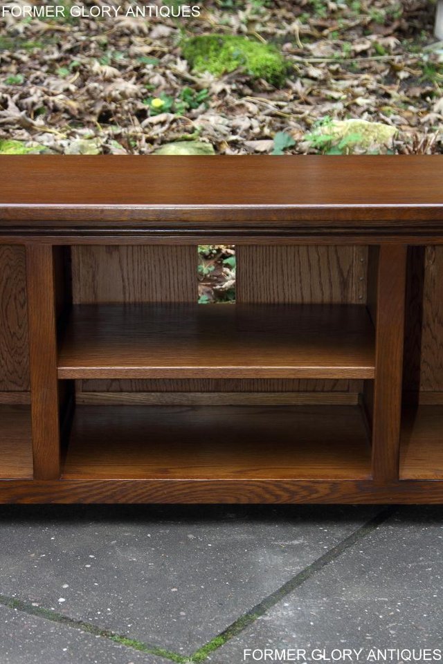 Image 37 of OLD CHARM LIGHT OAK TV DVD CD CABINET CUPBOARD STAND TABLE