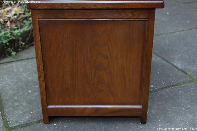 Image 39 of OLD CHARM LIGHT OAK TV DVD CD CABINET CUPBOARD STAND TABLE