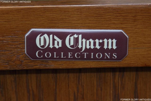 Image 40 of OLD CHARM LIGHT OAK TV DVD CD CABINET CUPBOARD STAND TABLE