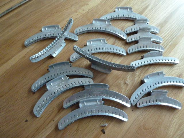 Image 2 of HAIR CLAMP METAL WAVERS for the Downton Abbey look