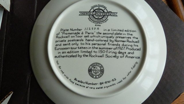 Preview of the first image of Promanade in Paris plate by Newell.