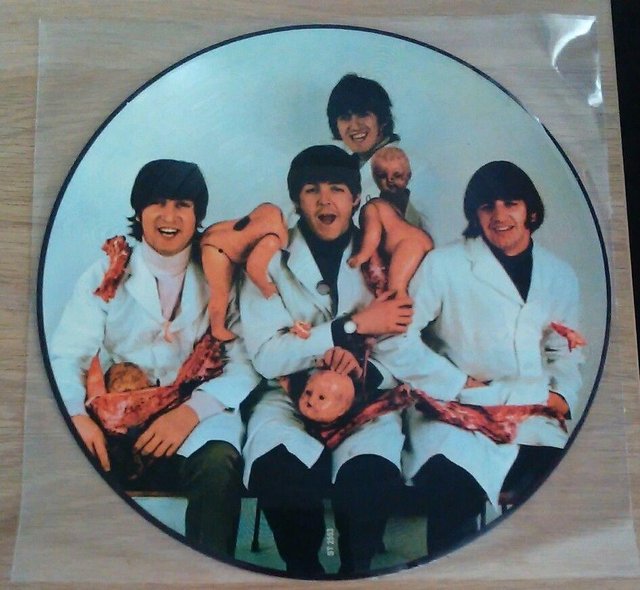 Preview of the first image of BEATLES  YESTERDAY & TODAY BUTCHER COVER PICTURE DISC 12".