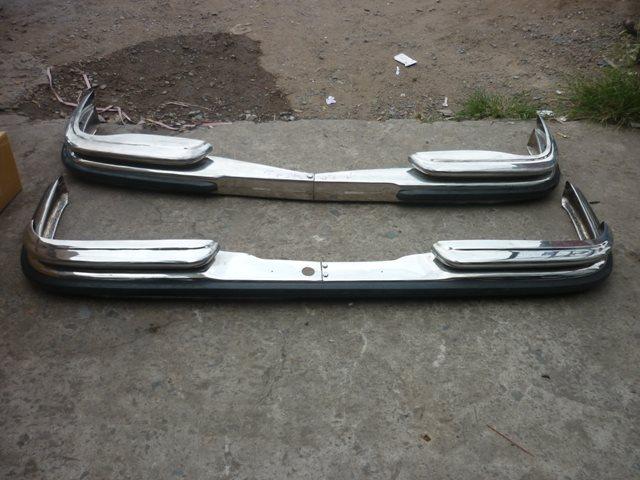 Preview of the first image of Mercedes W108, W110, W111 Stainless Steel Bumper.