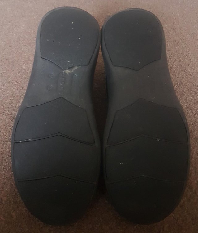 Image 5 of Men's Black Croc Boots - Size 10.   BX13