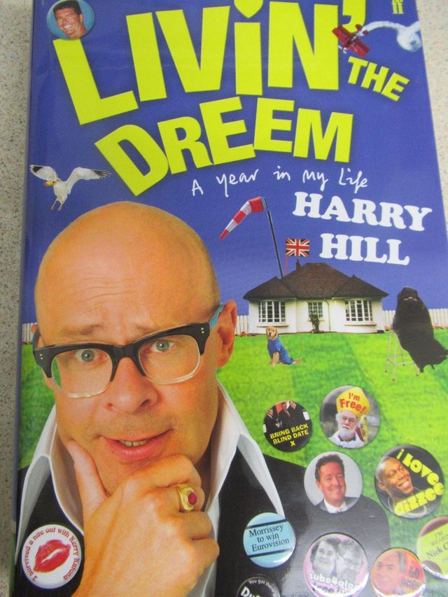 Preview of the first image of Harr Hill Hand Signed Book 'Living the Dreem'.